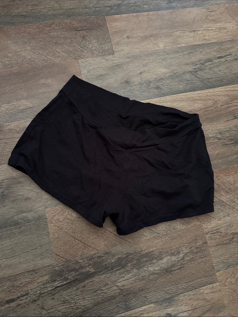 Capezio Women’s Black Stretch Ballet Dance Shorts Size Medium